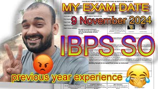 🎯❤️🔥🔥🔥😡😡MY IBPS SOIT OFFICEREXAM 2024 PREPARATION 🔥🎯IBPS SO 9TH NOVEMBER 730 AMIBPS SO [upl. by Hayden]