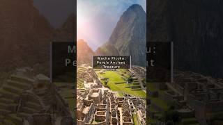 Machu Picchu Perus Ancient Treasure 4K [upl. by Atirihs]