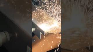 Laser cutting process of Hshaped steel laser shorts [upl. by Marr]