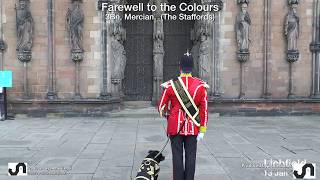 3Bn Mercian The Staffords Farewell to theColours [upl. by Emirak]