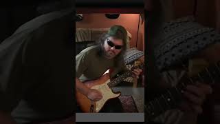 Epic Texas Blues Guitar Solo Noodling [upl. by Maril]