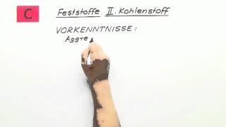 Feststoffe II Kohlenstoff  Chemie  Allgemeine und anorganische Chemie [upl. by Anitsirhk]