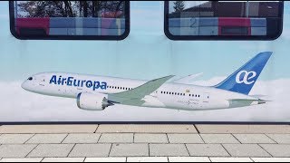 quotAir Europaquot Werbe SBahn in Holzkirchen Oberbayern [upl. by Angele316]