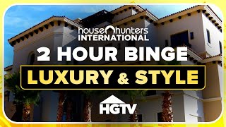 BINGE the Most Amazing MillionDollar Houses Abroad  House Hunters International  HGTV [upl. by Serafine476]