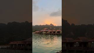 Dont Miss Thailand’s Floating Bungalows 🇹🇭 Khao Sok National Park [upl. by Ayanal]