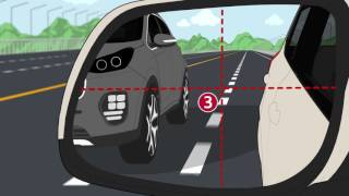 How to use side mirrors when changing lanes [upl. by Ennair]