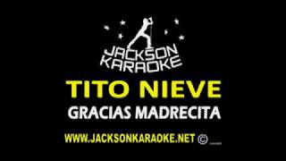 Tito Nieves Gracias Madrecita karaoke [upl. by Adnesor]