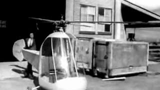 Hiller YH32 Hornet Newsreel  1951 [upl. by Panter]