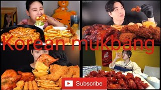 Asmr mukbang Korean food mukbang complition 🤤 [upl. by Eixirt196]