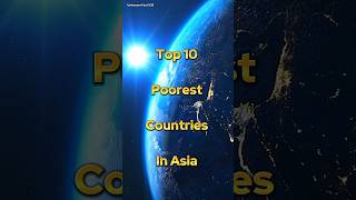 Top 10 Poorest Countries In Asiamillionviral [upl. by Oria]