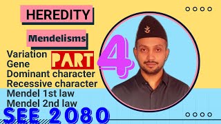 Heredity  Mendels Law  SEE preparation 2080  Class 10 SCIENCE in Nepali [upl. by Drais400]