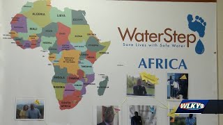 West African man visits Louisville opens up about lifechanging work with WaterStep [upl. by Lluj]