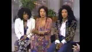 The Pointer Sisters  Promoting quotRight Rhythmquot 1990 [upl. by Hsivat]