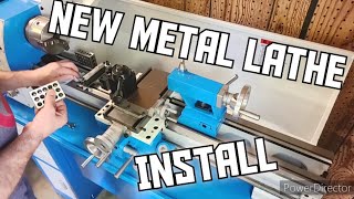 New Precision Matthews Metal Lathe Install and Review Part 1 [upl. by Nosrak533]