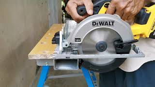 dewalt dcs391 use milwaukee metal blade [upl. by Nylirem]