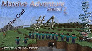 Minecraft Massive Adventure Season 2 Серия 4 quotАрхитектура разных стилейquot [upl. by Grimona]