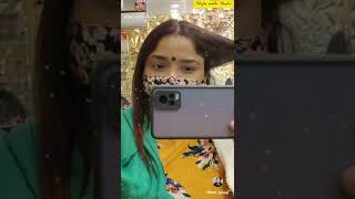 Hair stairting at parlour l hair stairting cream l कर्ली बालों को सीधा कैसे करें [upl. by Aicekat]