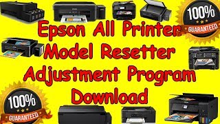 Epson Adjustment Program Download For All Models [upl. by Capon989]