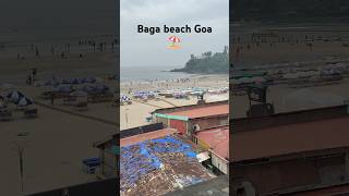 Baga beach Goa 😍 shorts shortsvideo goa [upl. by Elwaine593]