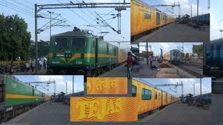 New Value Addition of Indian Railways Tejas with WAG 9 in Transit [upl. by Abrahamsen]