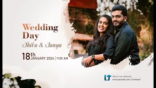 SHIBU AND SANYA WEDDING LIVE WEBCAST  LT WEDDING FILMS  18012024 [upl. by Htebi784]