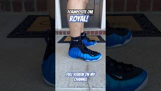 Foamposite Royal Full review on my channel foamposite review shoes [upl. by Swor]