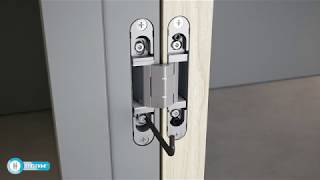 New Concealed hinge model 1430 installation and adjustments [upl. by Gaige308]