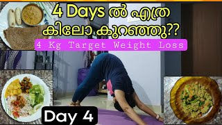 Day 4  What I eat in a Day for Weight Loss  4 Kg Weight Loss Challenge weightloss [upl. by Beall]