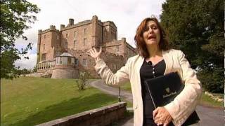 Dalhousie Castle Hotel reviewed by Diana Luke for MyCastleTV [upl. by Naimerej]