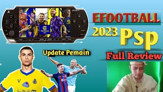 Review Pes 2023 PspEfootball Psp [upl. by Bessy]