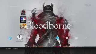 Official Bloodborne PS4 Playstation Theme [upl. by Willms423]