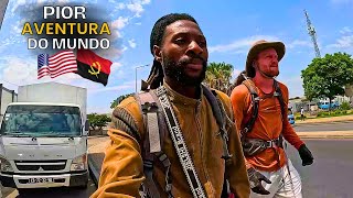 VIAJEM DE EUA 🇺🇸 PARA ANGOLA 🇦🇴 A PÉ [upl. by Adnovahs]