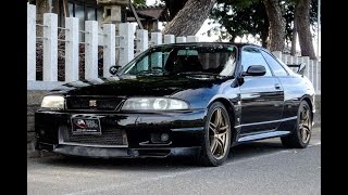 Nissan Skyline GTR R33 VSpec for sale JDM EXPO [upl. by Ylecic481]