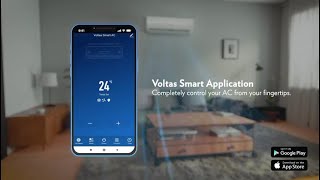 Voltas Smart Air Wifi AC Connection and Remote Control Full Function new Feature Review [upl. by Oshinski]