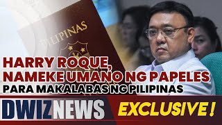 ROQUE NAMEKE UMANO NG PAPELES PARA MAKALABAS NG PILIPINAS  Balitambayan [upl. by Firestone819]