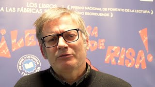 Juan Aparicio Belmonte en «Los libros a las fábricas» [upl. by Sanjay]