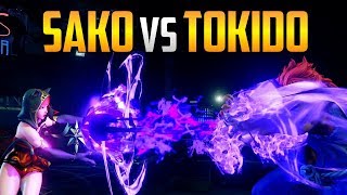 SFV AE ▰ Tokido Vs Sako 【Brilliant Set】 [upl. by Eillim669]