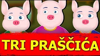 Tri praščića  Najljepše priče za djecu  Animacija [upl. by Asabi397]