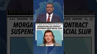 Is Morgan Wallens Career at a Crossroads  Colin Jost amp Michael Che Savage shorts usa [upl. by Nesline347]