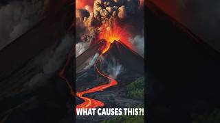 Why Volcanoes Eruptand the science behind it 🔥 ytshorts short viralshorts realfacts [upl. by Harihat]