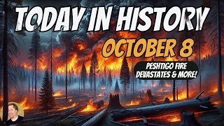 October 8 5 Key Moments  UNBELIEVABLE Events in History [upl. by Buroker]