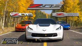 Corvette Z06 C5 C6 C7 Compared  What you need to know  Everyday Driver TV Season 4 [upl. by Eymaj260]