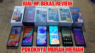 JUAL HP BEKAS REVIEW MULAI DARI 500 RIBUAN  OPPO A15S EVERCOSS M6A ADVAN NASA PRO DLL [upl. by Kcirdlek665]