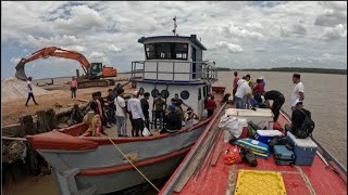 GUYANA BORDER WITH SURINAME JOURNEY CORENTYNE RIVER [upl. by Nessaj]