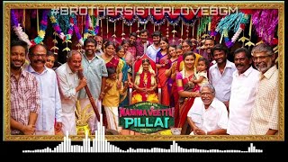 Unkoodave Porakkanum BGM  Namma Veetu Pillai  brothersisterlovebgm  Ms Music [upl. by Ardnaek]