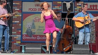 Miss Moonshine dances mainstage  Chomp n Stomp 2024  special guest of Wiseman Brothers bluegrass [upl. by Einama173]