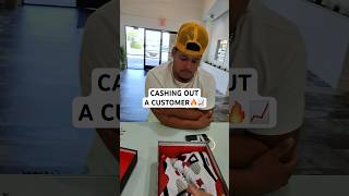 BUYING HIS JORDAN 4 SNEAKERS🔥📈 shorts sneakers sneakerhead reseller [upl. by Ignaz]