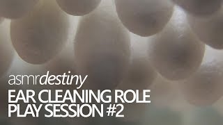 ASMR Ear Cleaning Session 2  Role Play 3D binaural eartoear soft spoken whispered [upl. by Atiuqes]