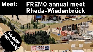 FREMO Annual Meet RhedaWiedenbrück 2023 [upl. by Blasien962]