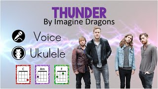 Thunder Ukulele 3 chord play along [upl. by Deedahs]